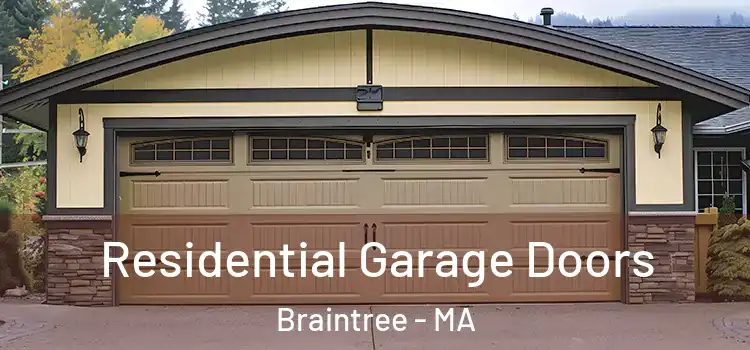  Residential Garage Doors Braintree - MA
